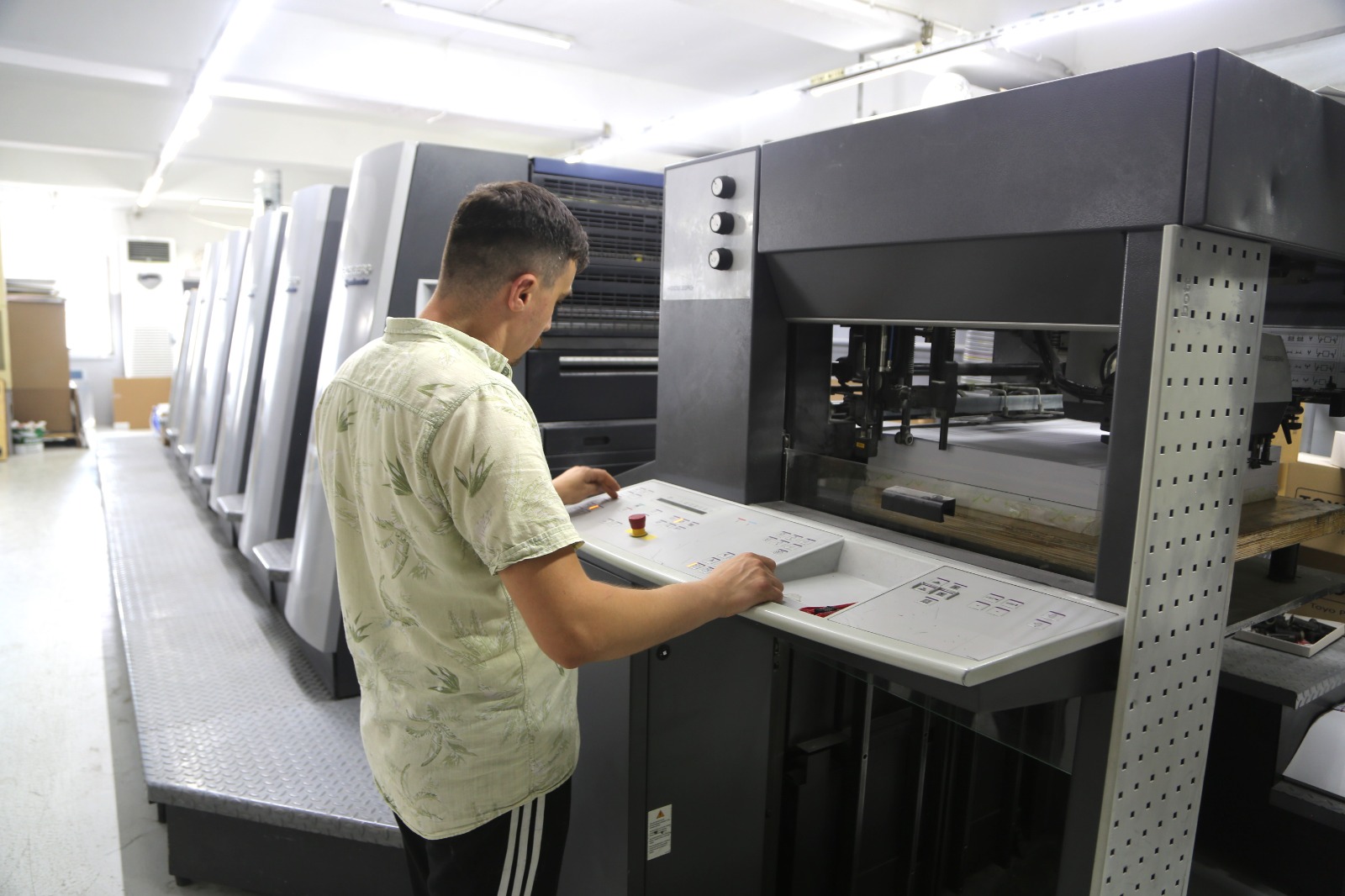 İlbey matbaa / Calışma Alanı